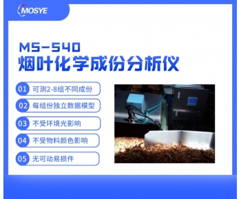 煙葉化學成份在線分析